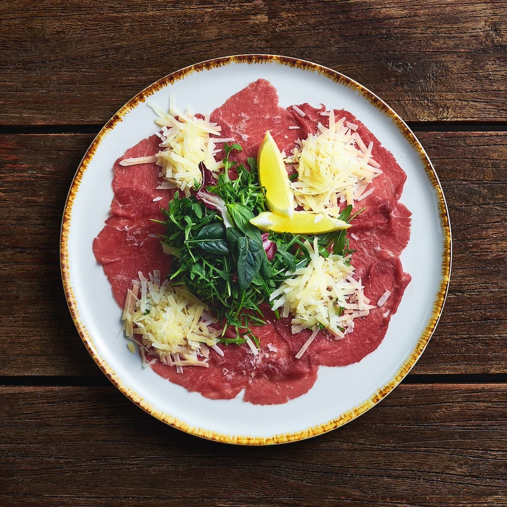 Carpaccio di Manzo con Rucola